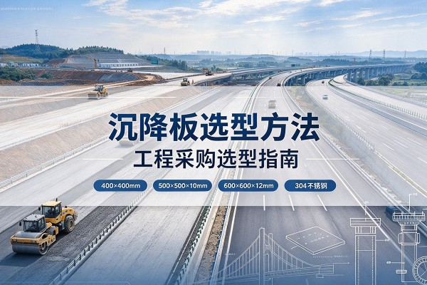 进贤沉降板选择方法