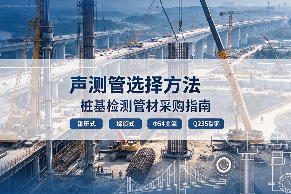 进贤声测管选型标准