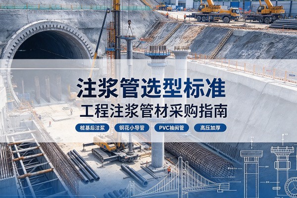 进贤注浆管选型标准