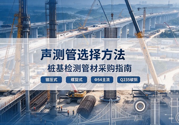 进贤声测管选型标准